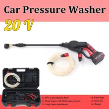 Новая Автомойка 20 в автомобильная мойка G насос un очиститель высокого давления уход за автомобилем Портативная стиральная машина электрическая Очистка Авто устройство