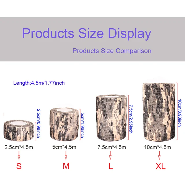 4 5 m polowanie na przebranie Elastoplast kamuflaż elastyczne Wrap taśma samoprzylepna sport Protector kostki kolana palec ramię bandaż tanie i dobre opinie tom s hug CN (pochodzenie) Non-woven Fabric Cotton T103 About 4 5m About 1 9m 4 5 m polowanie na przebranie Elastoplast kamuflaż elastyczne Wrap taśma samoprzylepna sport Protector kostki kolana palec ramię bandaż tanie i dobre opinie tom s hug CN (pochodzenie) Non-woven Fabric Cotton T103 About 4 5m About 1 9m