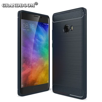 

50pcs Luxury Armor Carbon Fiber TPU Silicone Rubber Case For Xiaomi Mi 10 9 Pro 8 SE Explorer Lite Note Max 3 CC9 CC9E Cover