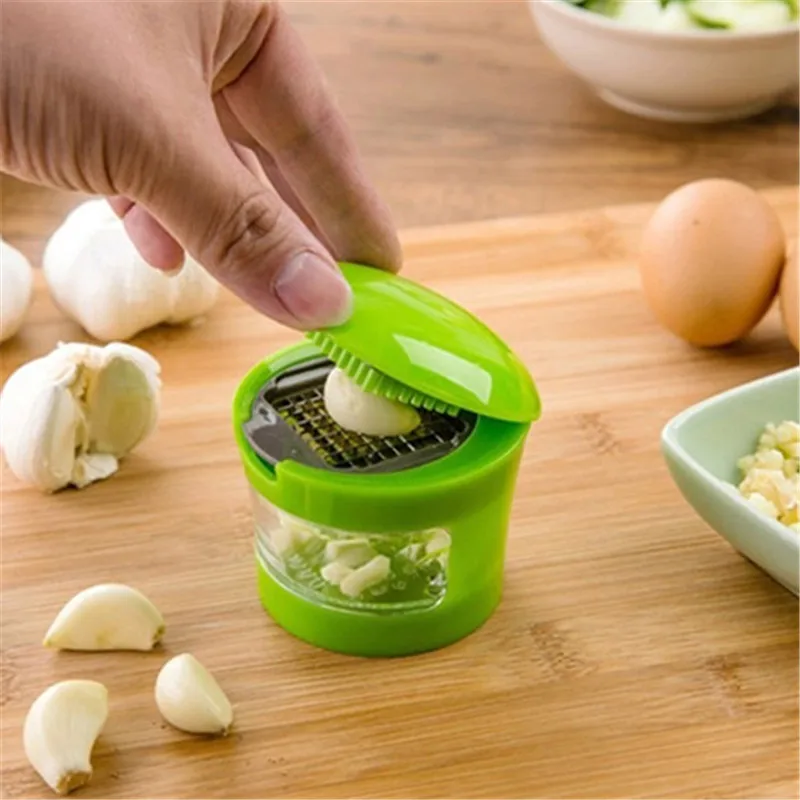 

Cooking Utensils Garlic Press Chopper Slicer Hand Presser Grinder Kitchen Supplies Practical Home Kitchen Tool Kit Drop Shipping