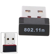 150 Мбит/с USB 2,0 мини беспроводная карта Wi-Fi Беспроводной адаптер сетевой LAN Карта 802,11 ngb Ralink MT7601 Горячая Высокое качество