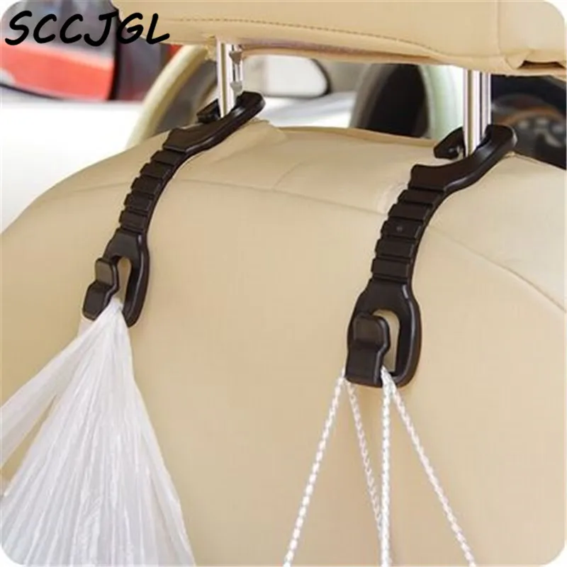 

Delicate 2 Pcs Hot Car Auto Fastener & Clip Portable Seat Hanger Purse Bag Organizer Holder Hook New Dropping Shipping