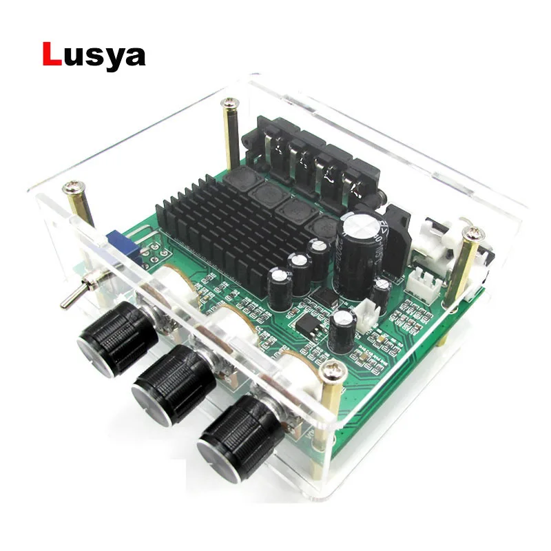 

XH-M570 TPA3116D2 80W*2 Stereo Amplifier Audio Board Digital Amplifier Sound Preamplifier Tone High Power DC24V AC17V C6-008