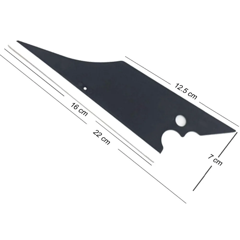6 в 1 наклейка на автомобиль, окно, виниловая пленка, обертывание, набор инструментов, 3 м, шерсть, скребок, угол, щетка для воды, безопасность, Snitty Cutter K63