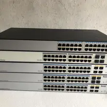 Б/у huawei S1724G S1728GWR-4P 24-коммутатор 24 Gigabit 4 оптический Порты и разъёмы