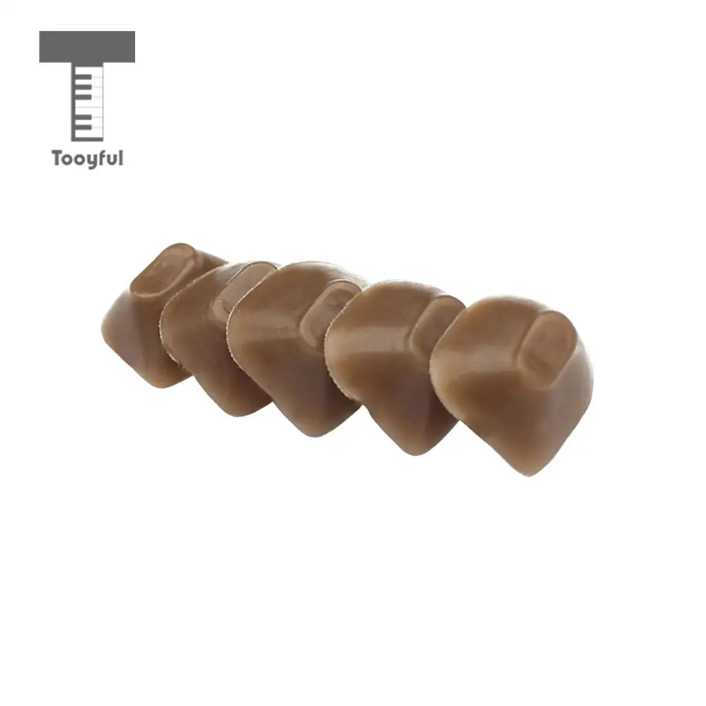 5 Pieces Flute Trill Key Bumper Cork Flute Woodwind Parts Accessories Small