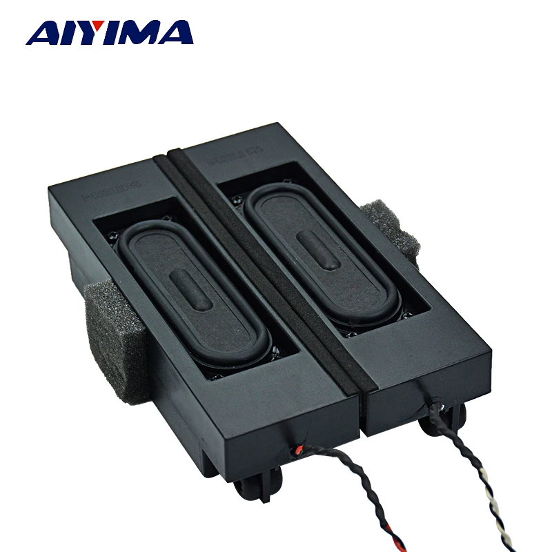 

AIYIMA 2Pcs Audio Speakers 6Ohm 11W Magnetic Speakers Sound Column Speaker Passive Game Speaker