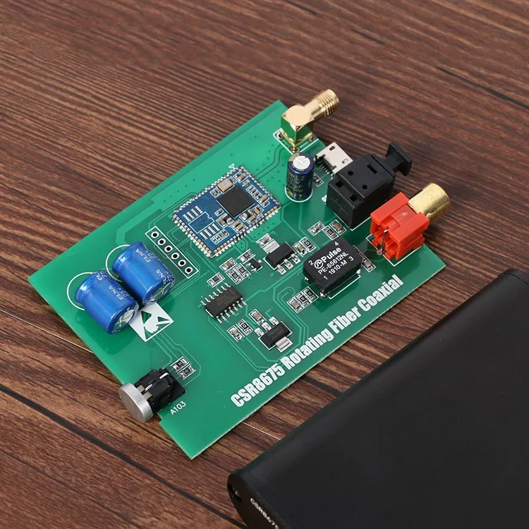 CSR8675 Bluetooth 5,0 декодер оптический волоконный коаксиальный выход для APTX HD стандартная версия w/антенна