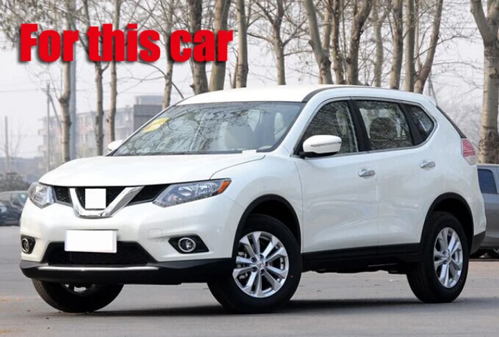 Для Nissan X-Trail Rogue нержавеющая сталь внутри и снаружи задний бампер накладка