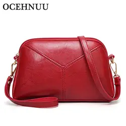 OCEHNUU небольшие Crossbody сумки для Для женщин Винтаж из искусственной кожи дамы плеча Курьерские сумки на молнии женский клатч кошелек сумка