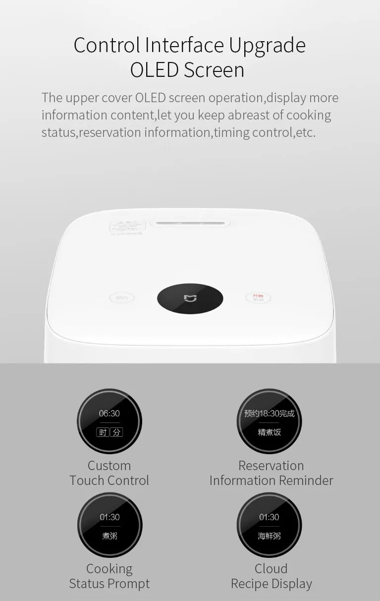YLIH02CM рисоварка под давлением 1S 1170W/3L электрическая кухонная утварь функция