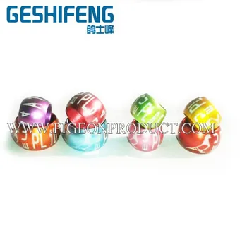 

1 bag/ 200 pcs high quality round aluminum rings for racing pigeon