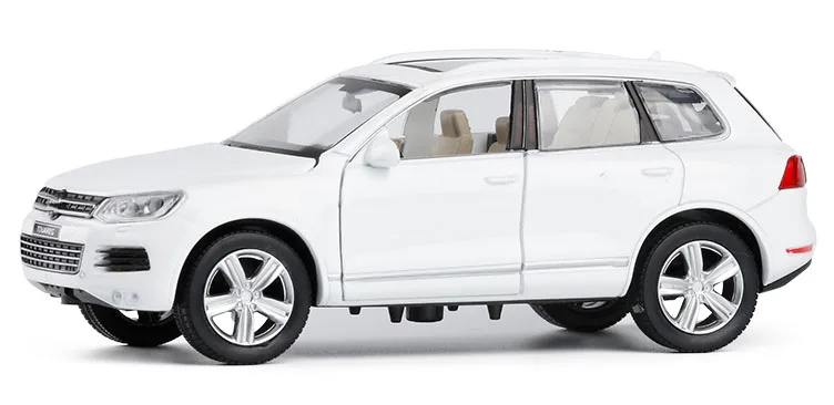 1:32 Touareg SUV Advanced сплав модель автомобиля Металл литья под давлением для ребенка подарок на день рождения