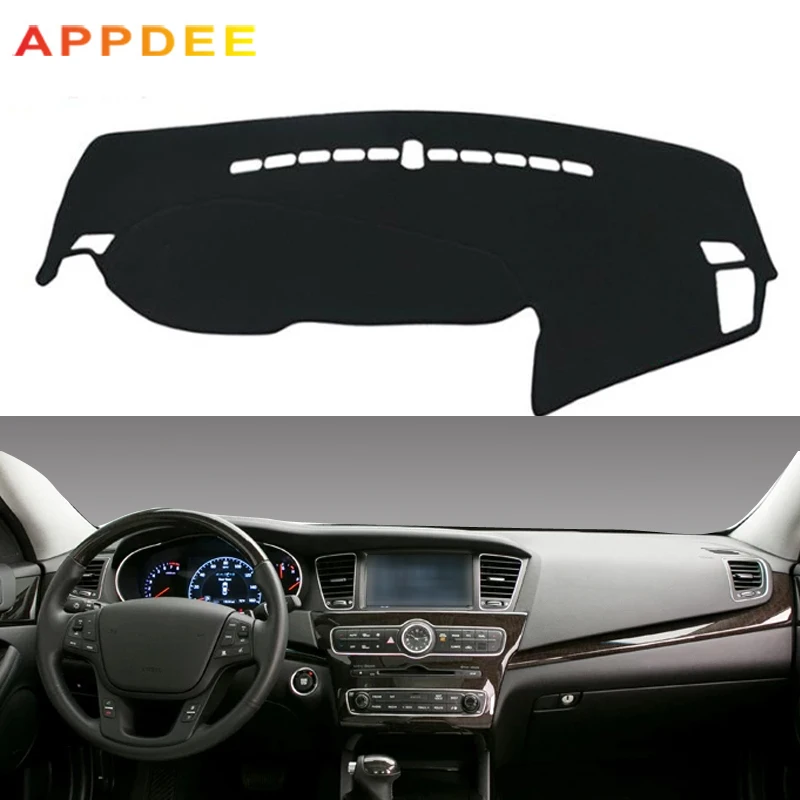 Us 14 93 41 Off Car Dashboard Cover For Kia Cadenza K7 2010 2011 2012 2013 2014 2015 2016 Dash Mat Pad Carpet Dashmat Sun Shade Pad Car Styling In