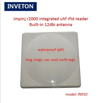 

Impinj r2000 chip integrated uhf rfid reader built-in 12dbi antenna smart card reader used for personal access control system