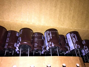 

5pcs/10PCS NICHICON 450V22UF CS 16X20mm new Aluminum Electrolytic Capacitor computer Promotion 22UF 450V