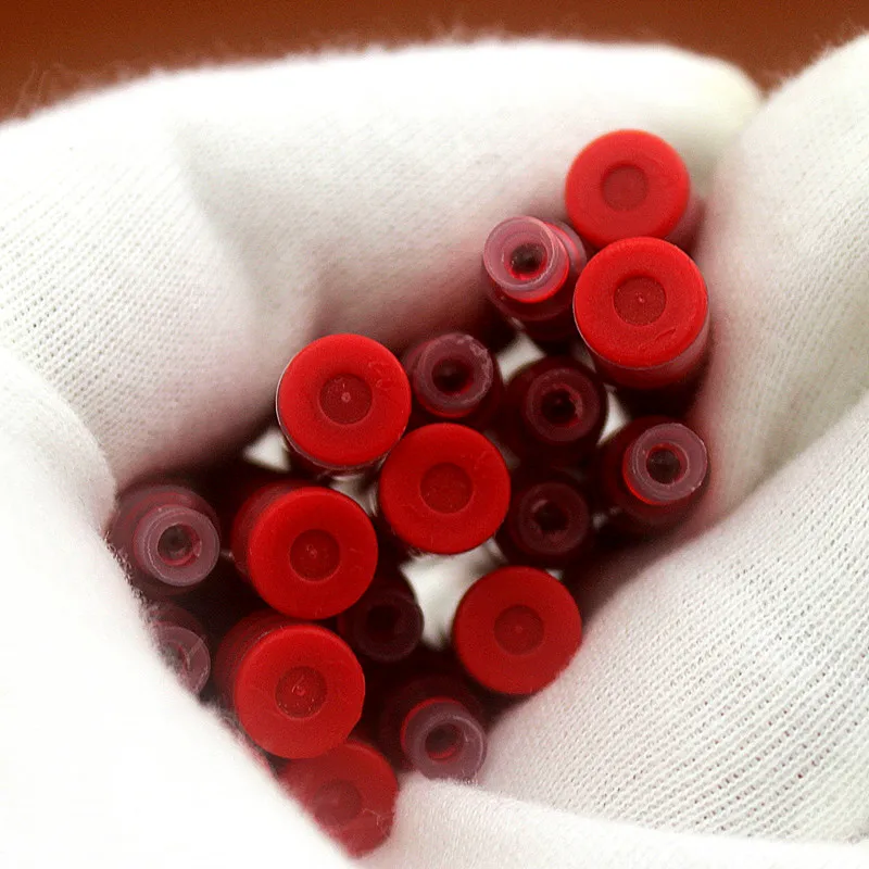 Jinhao Universal red Fountain Pen Ink Cartridges 2.6mm Refills School Office Stationery 2
