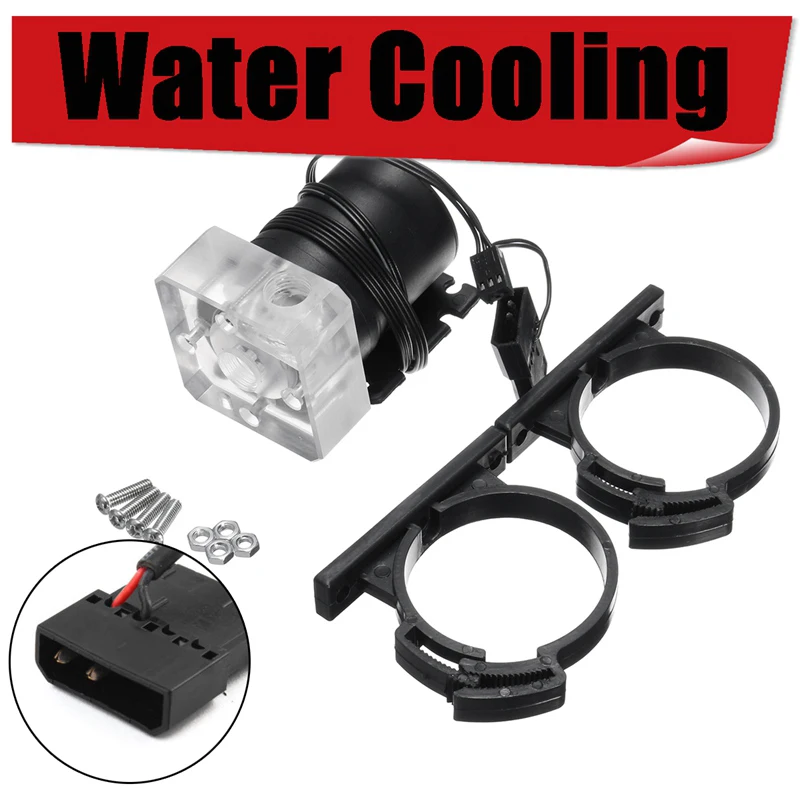 New Dc 12V G1/4 Low Noise Cpu Cooling Water Pump for Desktop Pc Computer Cool System Water Cooling Cooler for Cpu