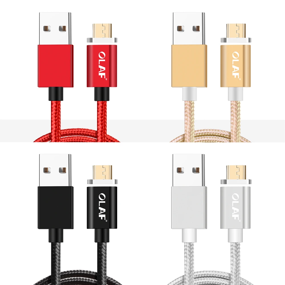 Магнитный кабель Олаф Micro USB, магнитный кабель для быстрой зарядки, кабель USB Type C, кабели для передачи данных для телефонов, Android, мобильный кабель для быстрой зарядки