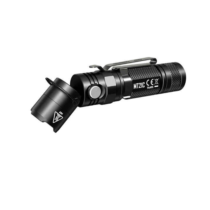 NITECORE MT21C многофункциональный фонарик 90 градусов регулируемый CREE XP-L HD V6 max 1000 люмен расстояние луча 184 м факел