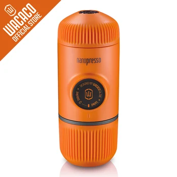 

Wacaco Nanopresso Portable Espresso Maker,Coffee Machine ,Upgrade Version of Minipresso, 18 Bar Pressure, Orange Patrol Edition.