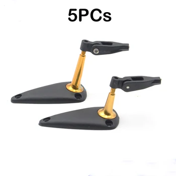 

5PCs M2.8 Triangle Rudder Rocker Arm M2.8x24mm 34mm Fixed Adjustable Rock Arm Horn With Bearing For RC FPV Fixed Wing Aircraft