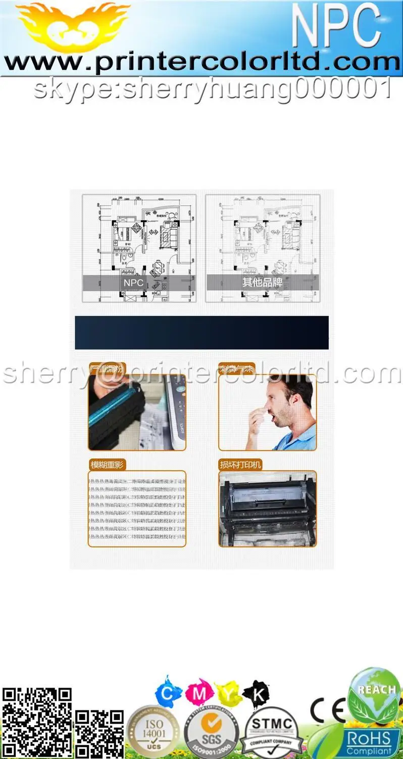 Мешок разработчика Порошок Заправка для KONICA MINOLTA BIZHUB C451/C550/C650/C650P/для NEC IT45C4/для разработки инео+ 451+ 550+ 650