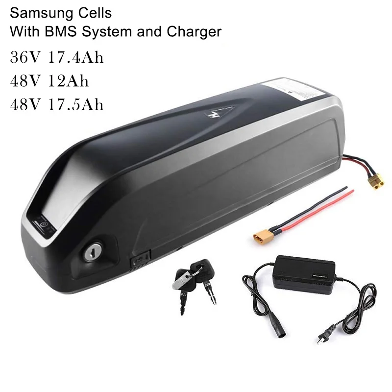 

Samsung Cells 36V 17.4Ah 48V 12Ah 17.5Ah Lithiumlon E-Bicycle Battery With Charger for Electric Bicycle motor