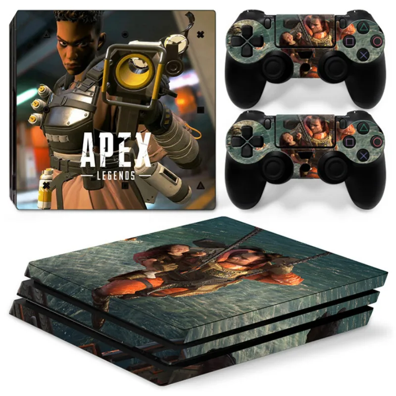 Съемная Виниловая наклейка для консоли playstation 4 Pro с 2 контроллерами для PS4 Pro Skins, наклейка, дизайн