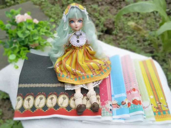 Бесплатная доставка diy Одежда для кукол ручной работы материал пакет кукла аксессуары для Blythe bjd licca лучшие подарки на Рождество игрушки