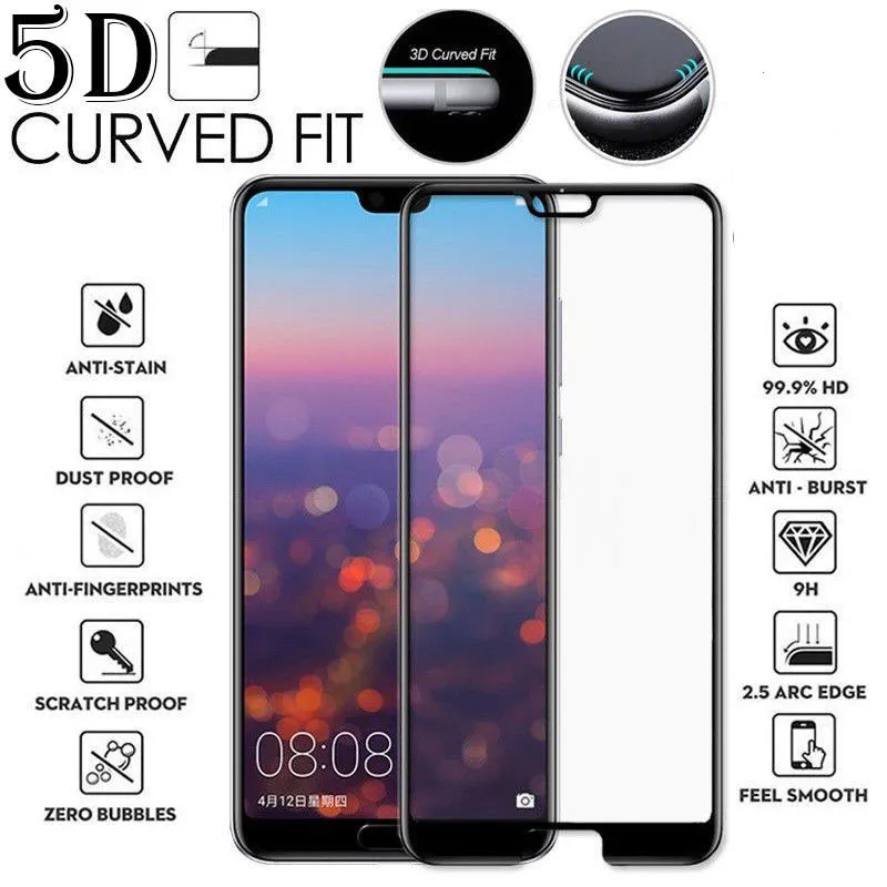 Защитное стекло для экрана huawei P30 P20 mate 20 Lite Pro P Smart Nova 4 3 Защита из закаленного стекла для экрана Verre Tremp