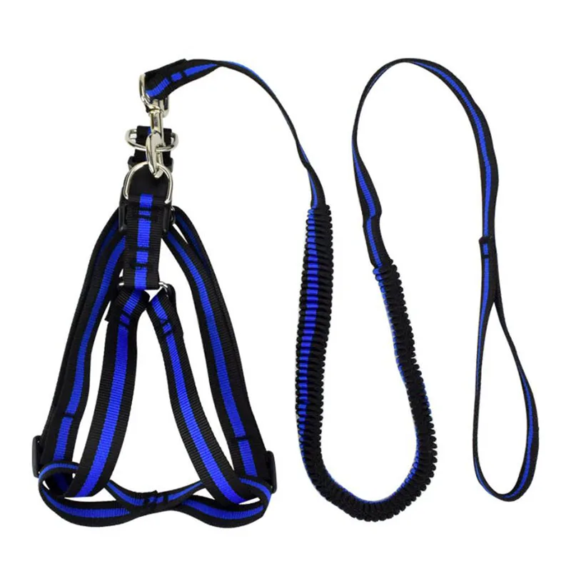 

Nylon Dog Harness Elasticity Leash Retractable Dog Harness Anti Dash Pull Leashes Lead for Dogs Cats Pet Supplies