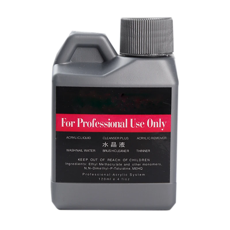 Inagla Nail Art Pro Nail Art Salon Acrylic Liquid Monomer Acrylic Manicure Tool For Acrylic Powder Dust Nail Tip Powder 120ml