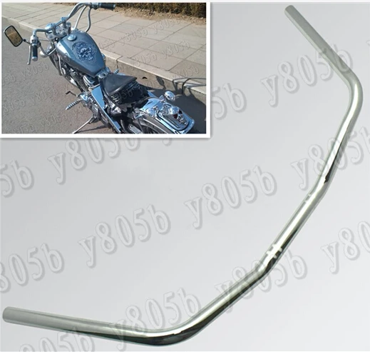 Хромированный руль для мотоцикла 1 дюйм 25 мм брусок Kawasaki Vulcan Classic VN 400 VN500 VN800 900 1200