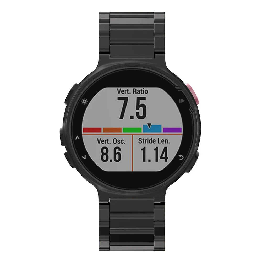 HL металлических Нержавеющая сталь часы Группа ремешок для Garmin Forerunner 220 230 235 630 620 735 Sept 8 e22#5