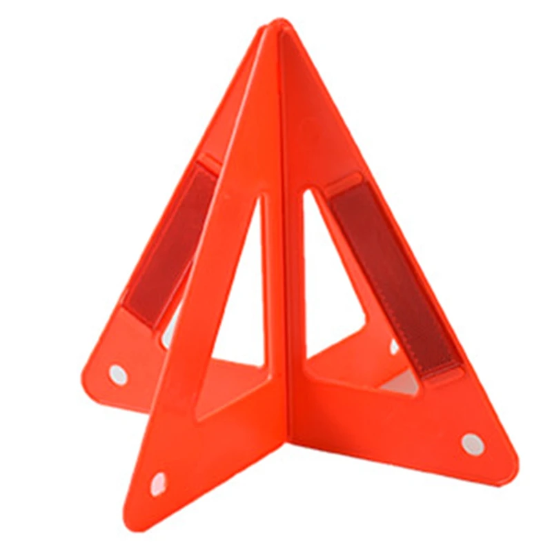 

Auto Car Fold Warning Triangle Safety Emergency Reflective Flash Sign Vehicle Fault Cars Folded Stop Sign Reflector