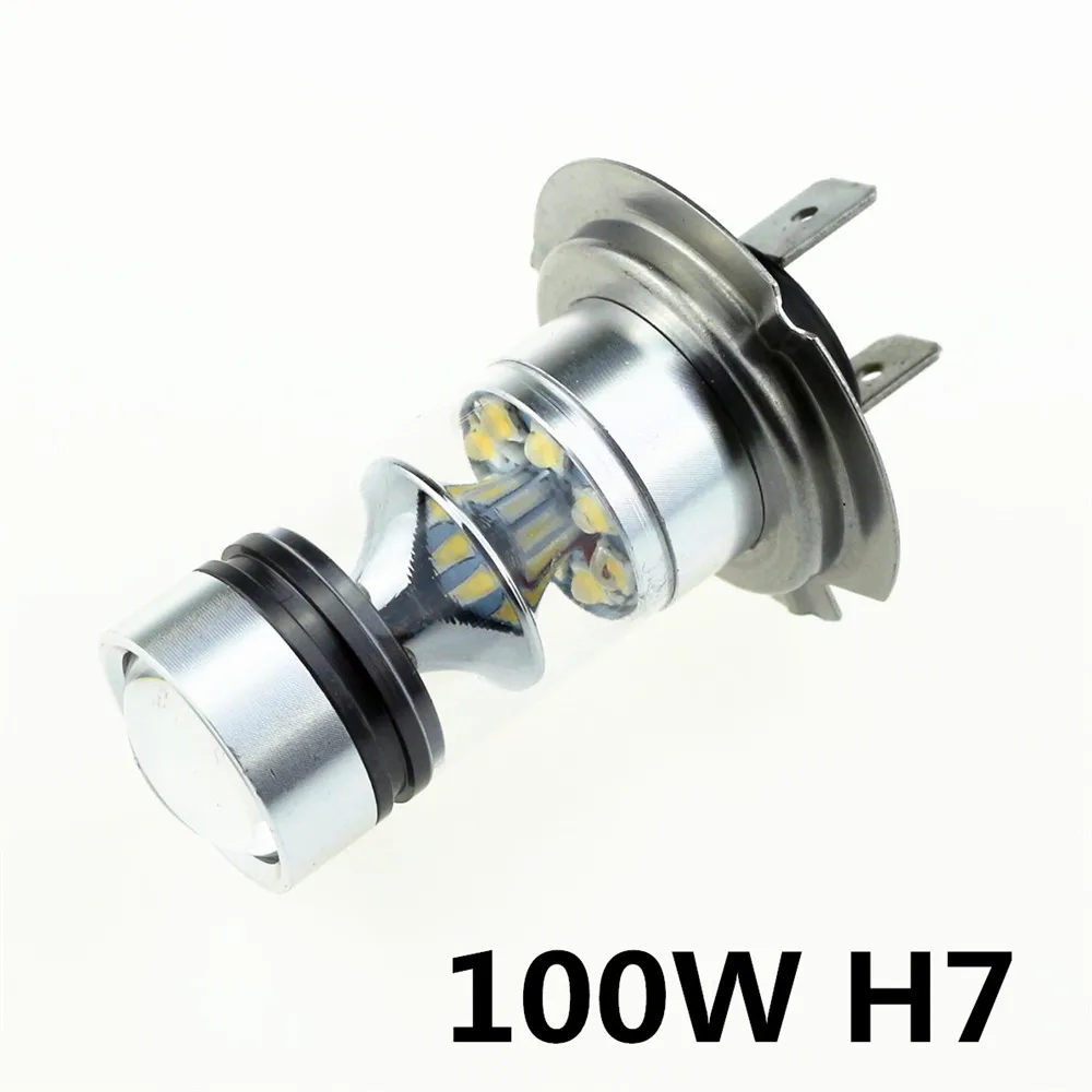 YUMSEEN 2X H7 6000K 100W Светодиодный 20-SMD прожектор противотуманный светильник дневной