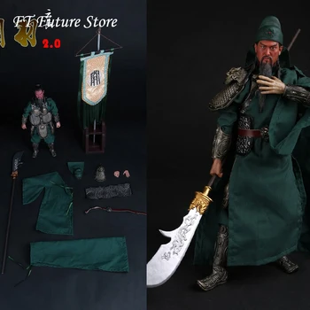 

NO:ZH012 1/6 Whole Set Guan Yu Movable Action Figure Doll Head Body Clothes Weapon Accessory Model for Fans Collection Gifts