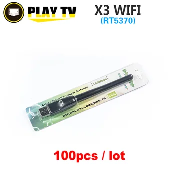 Günstig 100 Stücke RT5370 Mini USB WiFi Wireless Mit Antenne LAN Adapter Beste Für Openbox X3 X4 X5 Z5 Skybox F5S V8 Kostenloser Versand