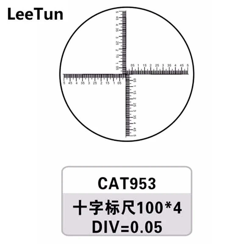 LeeTun DIV 0 05 мм окуляр микрометр для стерео микроскоп сетка крест правитель весы
