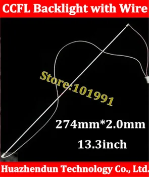 

8pcs/lot Universal 13 inch Backlight CCFL Lamps with Wire and Harness 274mm*2mm lamp No welding CCFL LCD