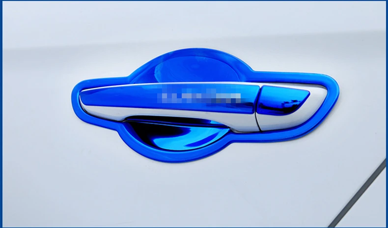 Для hyundai Elantra автомобильный Стайлинг крышка внутренней дверной ручки дверная чаша рамка отделка наклейка лезвие двери аксессуары для чаши
