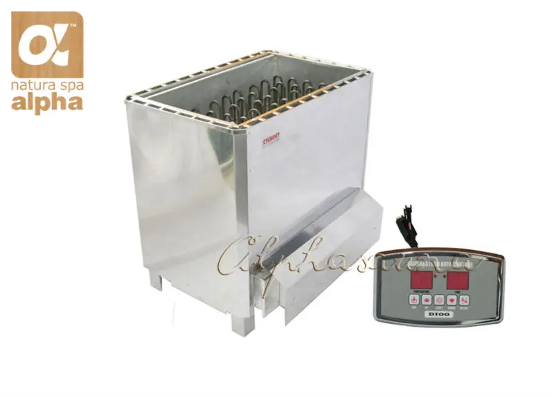 Free shipping 10.5KW220-240V Stainless steel Big Powerful Dry sauna heater with ST-135T outer digital Controller WELL MADE | Обустройство