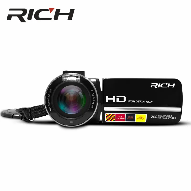 5 шт. MP100 цифровая камера 1080P 15fps Full HD 24MP D 3 0 дюймов Вращающийся ЖК экран видеокамера