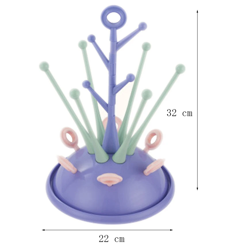 Новая сушилка для одежды для детской бутылочки, полка для кормления, PP+ бутылка из АБС-пластика, держатель для соска, детские бутылочки, сушилка, чистящие инструменты