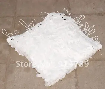 

PAINTBALL HUNTING MILITARY CAMOUFLAGE NET SNOW CAMO 80.0''X80.0''-31717