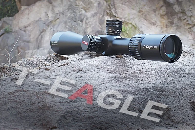 Бренд T-Eagle MR 4-16x44SF FFP HD Тактический RiflesScope AirRifle снайперская охотничья Оптика прицел охотничья пушка аксессуары