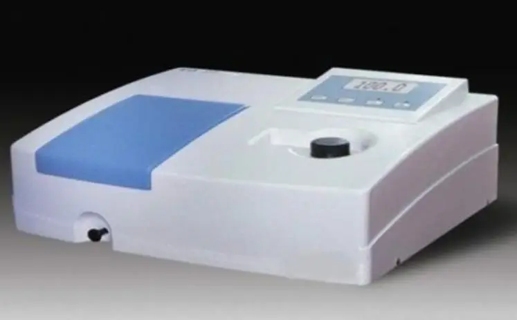 Visible Spectrophotometer Lab Equipment 340-1000 nm 5 nm Digital Display Vis Spectrometer with Software 110V Or 220V Visible Spectrophotometer Lab Equipment 340-1000 nm 5 nm Digital Display Vis Spectrometer with Software 110V Or 220V