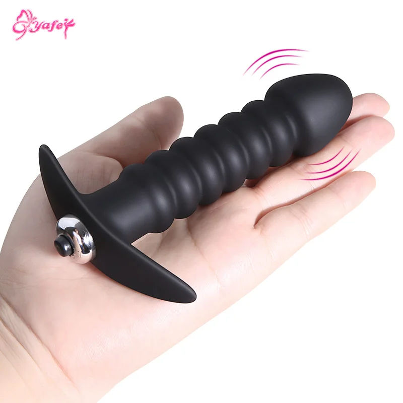Vibrating Anal Butt Plug Stimulator Adult Game Sex Toy For Men Women Prostate Massager Waterproof Vibrator | Красота и здоровье