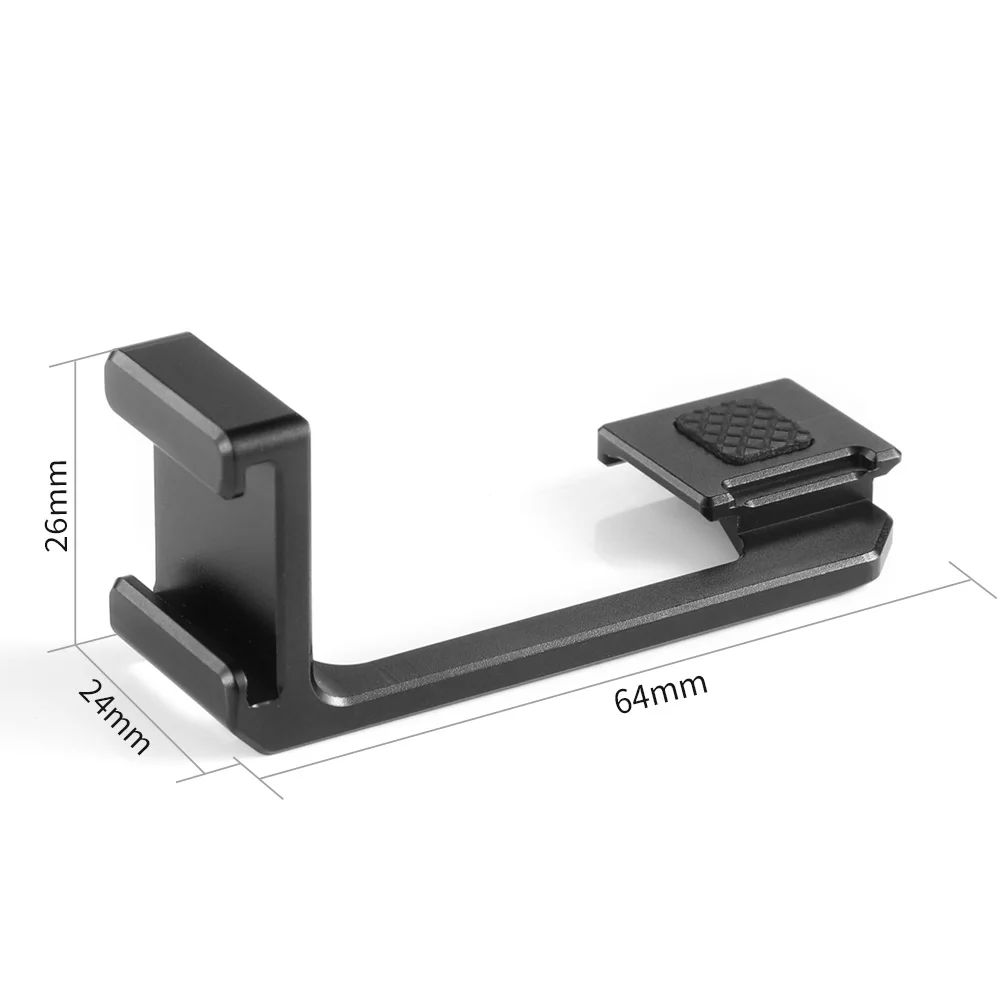 SmallRig камера A6400 Холодный башмак адаптер(левая сторона) для sony A6000/A6100/A6300/A6400/A6500 камера для подключения микрофона BUC2342